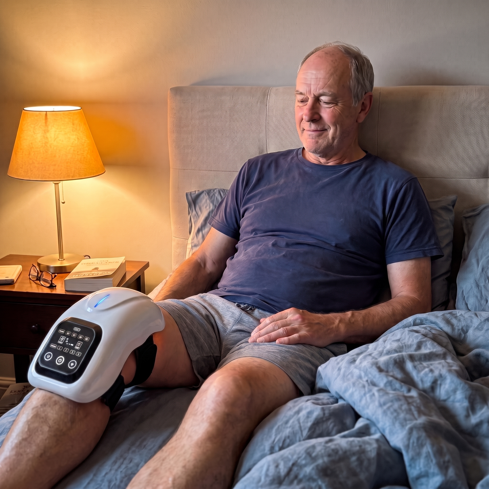 After, comfortable easy knee
