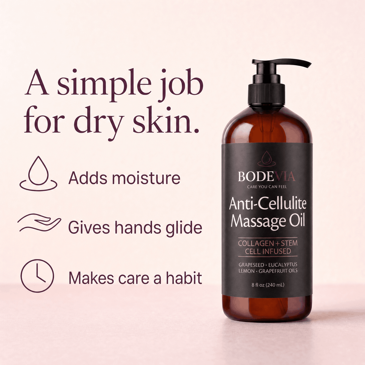 Bodevia Anti-Cellulite Massage Oil - Bodevia