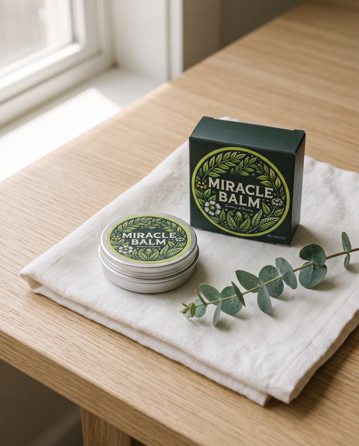 Everything included with Miracle Balm