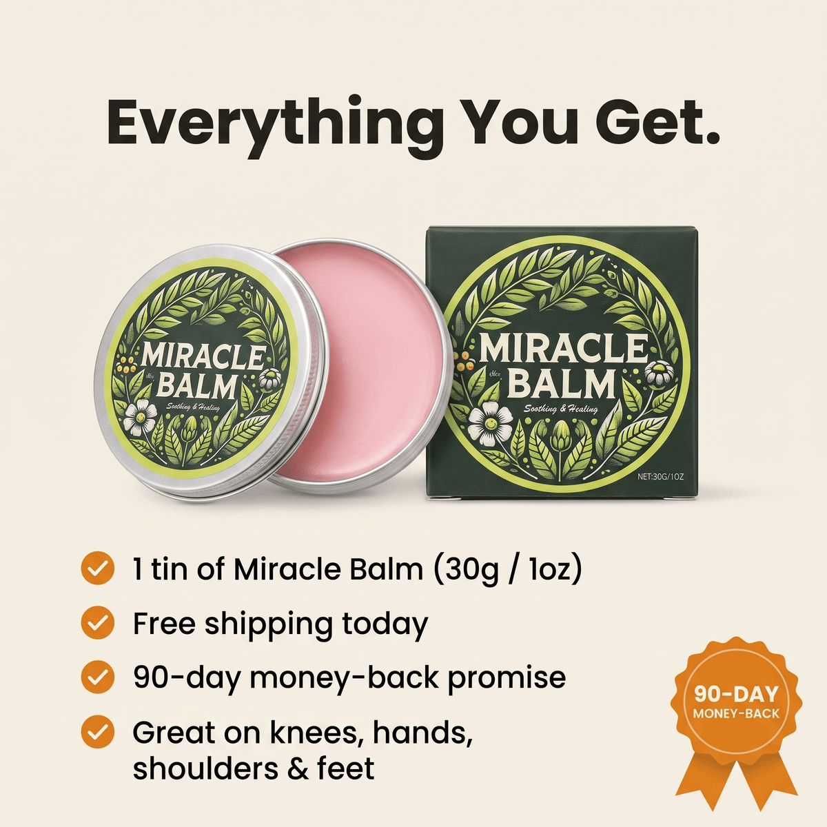 Miracle Balm - Knee Relief Balm - Bodevia
