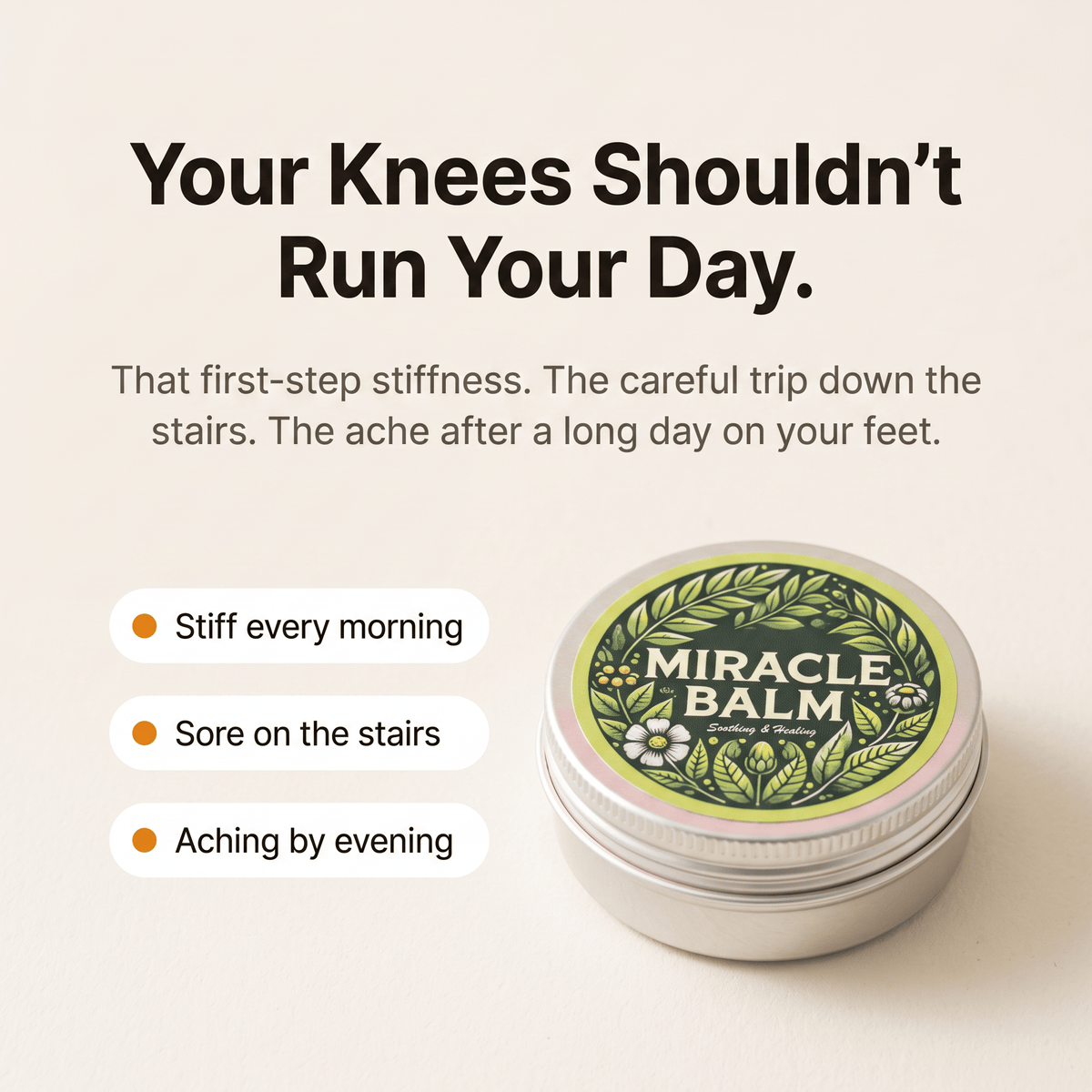 Miracle Balm - Knee Relief Balm - Bodevia